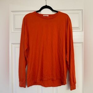 Marine Layer supima cotton/modal Long Sleeve Tee | Size M